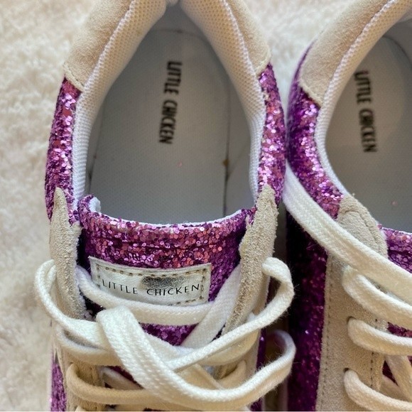 Little Chicken Maisonette Sparkle Sneakers - Picture 3 of 8